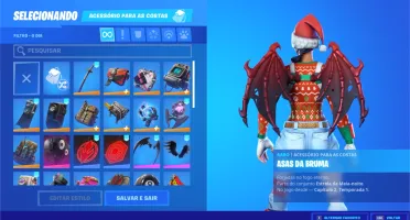 CONTA DE FORTNITE COM MUITAS SKINS