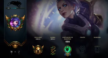 CONTA OURO 3 LVL 143 plat na season 7 gold na 8
