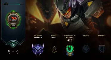 Conta D3, todos os campeões, 91 skin habilitadas
