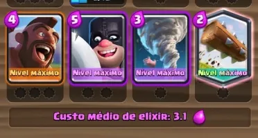 Clash Royale Nível 12 - 10 cartas FULL