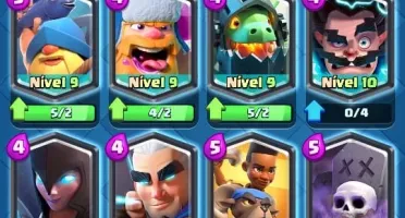 Clash Royale Nível 12 - 10 cartas FULL