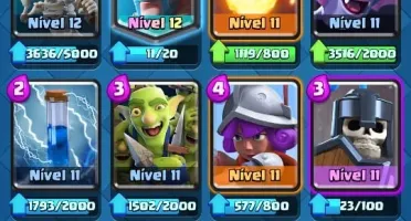 Clash Royale Nível 12 - 10 cartas FULL