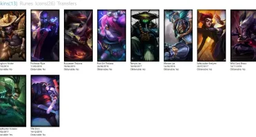 PROMOÇÃO: 63 CAMPEÕES - 13 SKINS - PRATA 4