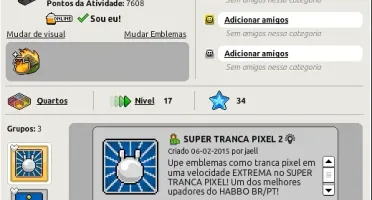 CONTA HABBO 2012 C/ 500 DIAMANTES