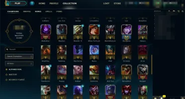 Conta de League of Legends
