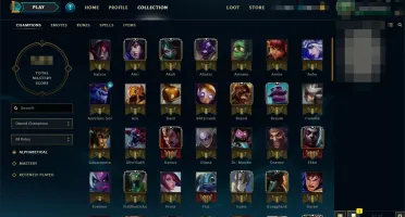 Conta de League of Legends