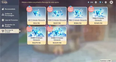 [AR44] KAZUHA + DILUC C1 + SKIN BARBARA (BANNER GARANTIDO)