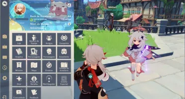 [AR44] KAZUHA + DILUC C1 + SKIN BARBARA (BANNER GARANTIDO)