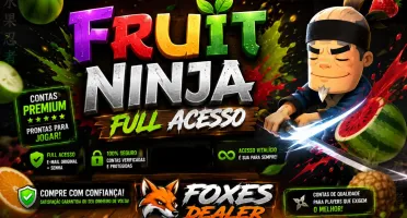 Contas Fruit Ninja 1 (Full Acesso)
