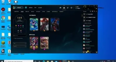 Conta lol platina 4 solo duo e flex, 169 skins