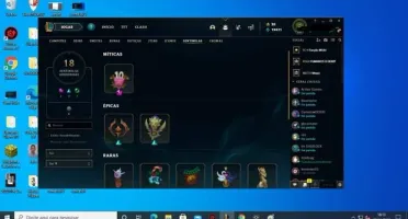 Conta lol platina 4 solo duo e flex, 169 skins
