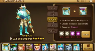 Reroll Summoners War lvl10 com Pontos + Lushen