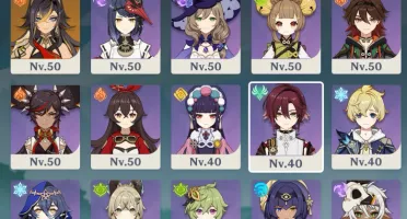 Conta Genshin AR60 (33 personagens t5)