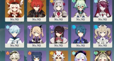 Conta Genshin AR60 (33 personagens t5)