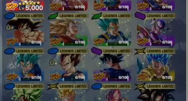 Dragon ball legend com 54,700 Cc