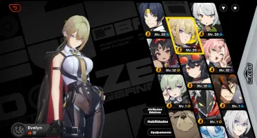 ZZZ Zenless Zone Zero Evelyn|Grace|Nekomata|Harumasa LVL18
