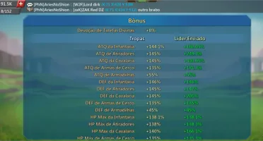 Conta lords Mobile 370m