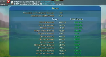 Conta lords Mobile 370m