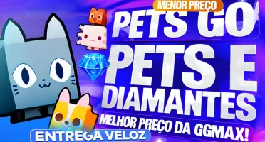 Pets Go - Gemas Pets Huges - Roblox - On 24H! MENOR PREÇO!