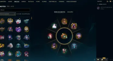 Conta de LoL + Valorant - 590 skins no lol e muitas no valor