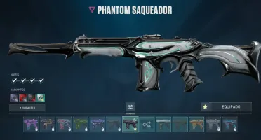 Conta valorant com várias skins