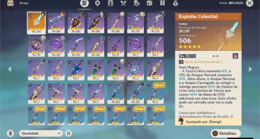 AR50 Main Venti + Keqing + Zhong + Childe