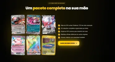 + de 10.000 Cartas Pokémon, Digimon e Yu-Gi-Oh!