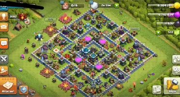 Clash of Clans CV 13 quase Full barato