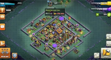 Clash of Clans CV 13 quase Full barato