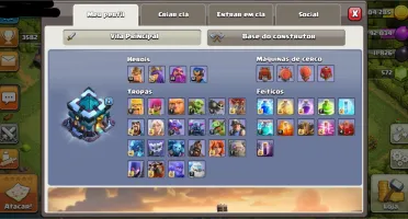Clash of Clans CV 13 quase Full barato