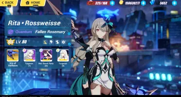 Conta End Game Honkai LV88
