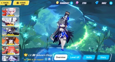 Conta End Game Honkai LV88