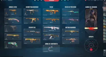Conta LOL - 122 Skins Bronze 2 + Valorant - 2 Facas, na md5