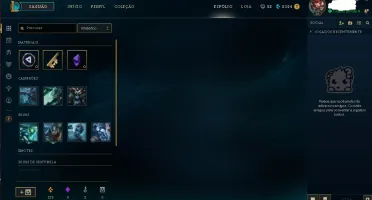 Conta Unranked - Honra 4. Skins Êpicas nos Espôlios
