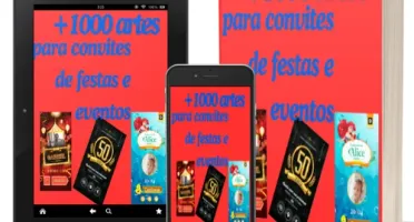 MEGA Pack + 1000 Convites festas infantis e eventos TOP