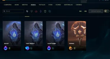 Conta LOL - League of Legends - Todos personagens + Skins