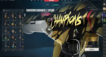 conta de valorant Full acesso Pacote champions 2021 8 mil