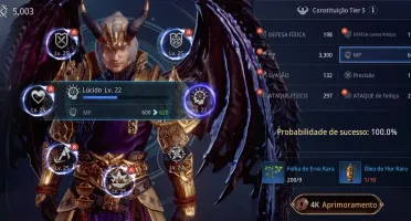 CONTA MIR4 SERVER NA21 NIVEL 60 61k POWER