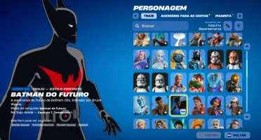 Conta Fortnite | 89 Skins | Batman Beyond | Entrega automáti