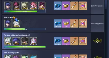 Conta end game grand chase(classic pc)