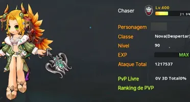 Conta end game grand chase(classic pc)