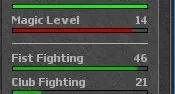 Heroserv Knight 420k HP 97k MP + Special Itens