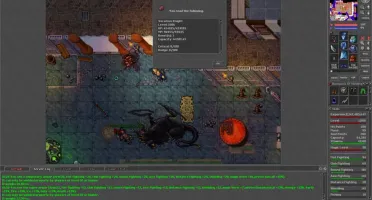 Heroserv Knight 420k HP 97k MP + Special Itens