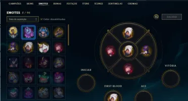 CONTA LEAGUE OF LEGENDS PRATA I + 3 LENDARIAS (EMAIL)