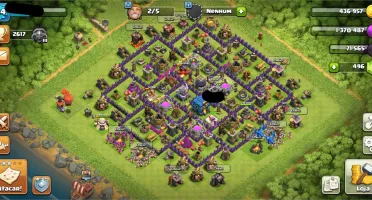 Vila Clash of Clans CV 12 Coringa