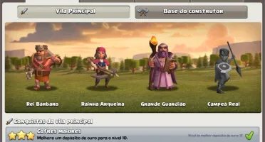 Clash of clans cv11 + bolos históricos de aniversário/evento