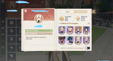 Conta genshin impact rank 40