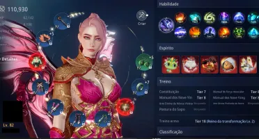 Conta mir4 109k Power 5 pets lendários