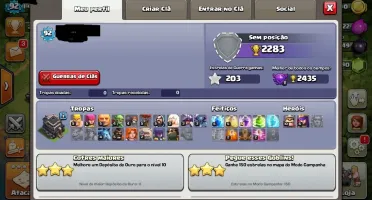 Cv9 Clash of Clans Avançado
