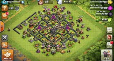 Cv9 Clash of Clans Avançado
